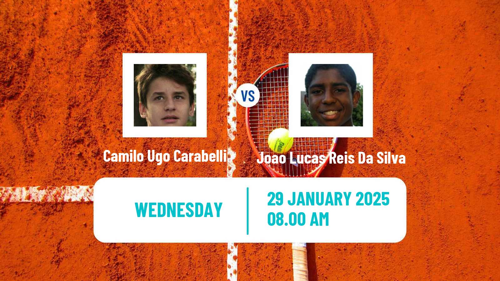 Tennis Piracicaba Challenger Men Camilo Ugo Carabelli - Joao Lucas Reis Da Silva