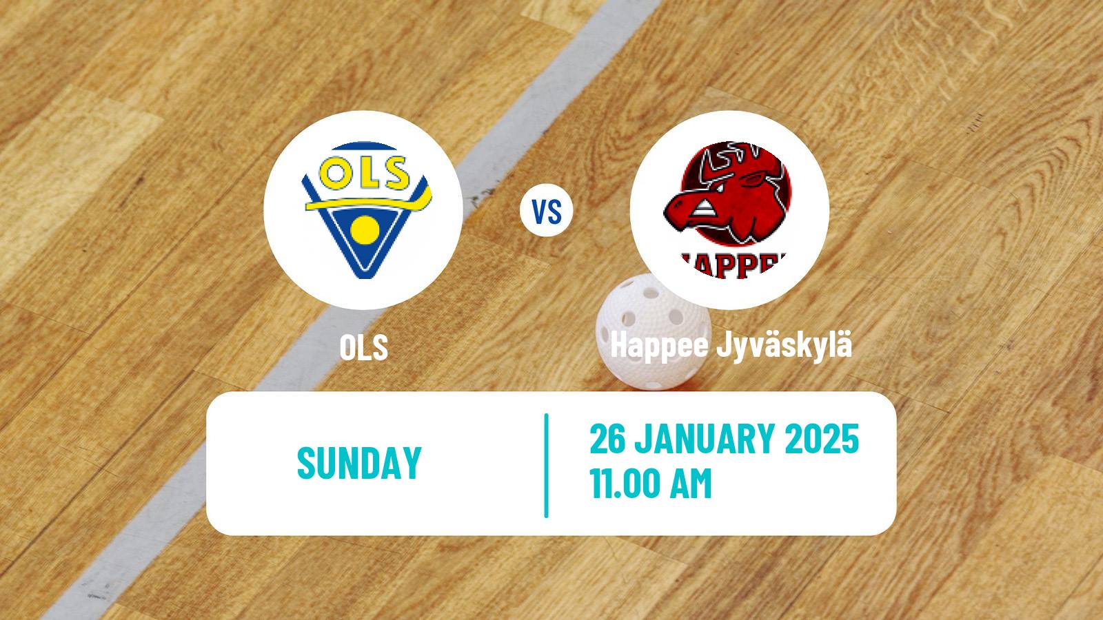 Floorball Finnish F-Liiga OLS - Happee Jyväskylä