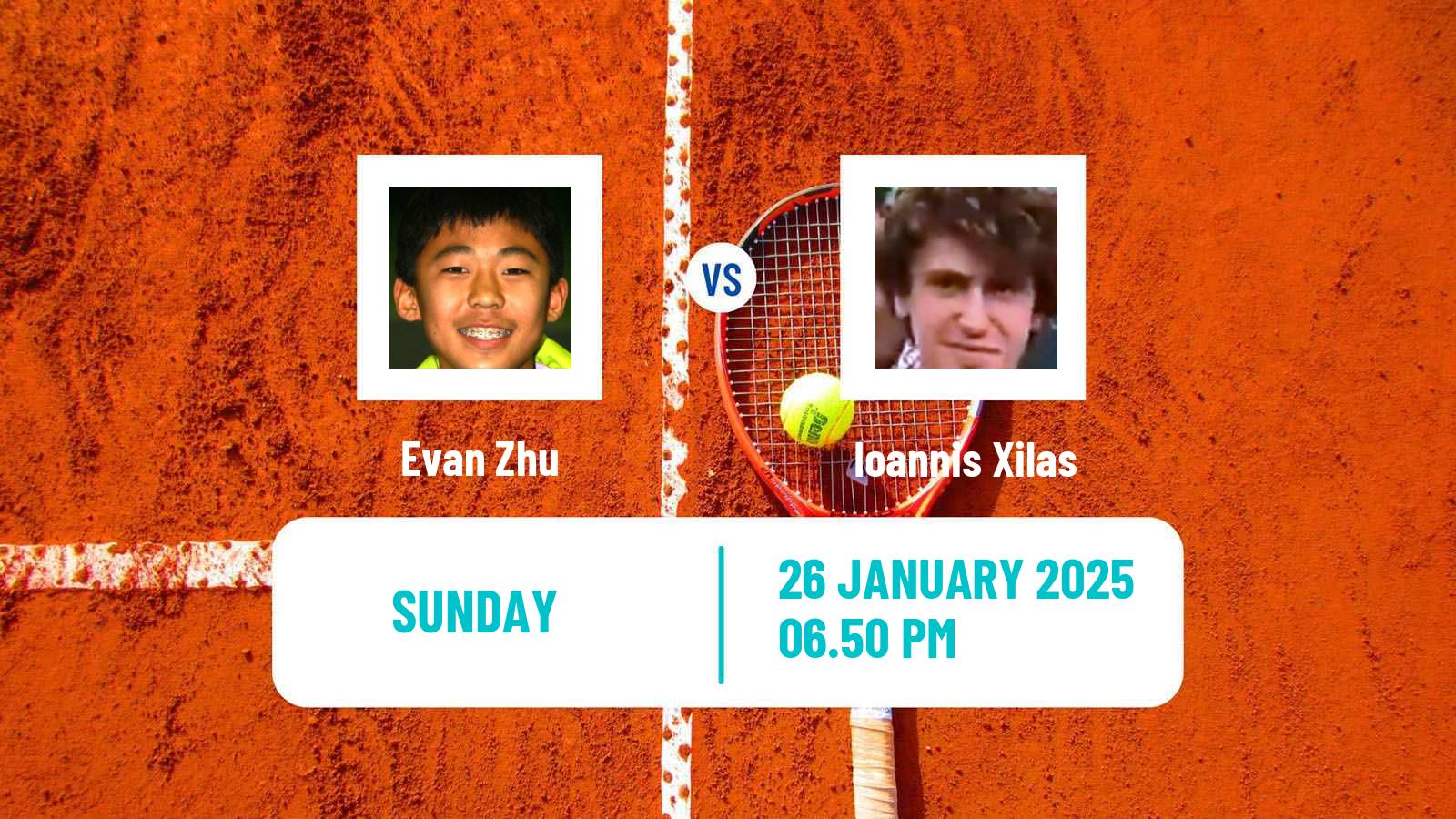 Tennis Cleveland Challenger Men Evan Zhu - Ioannis Xilas