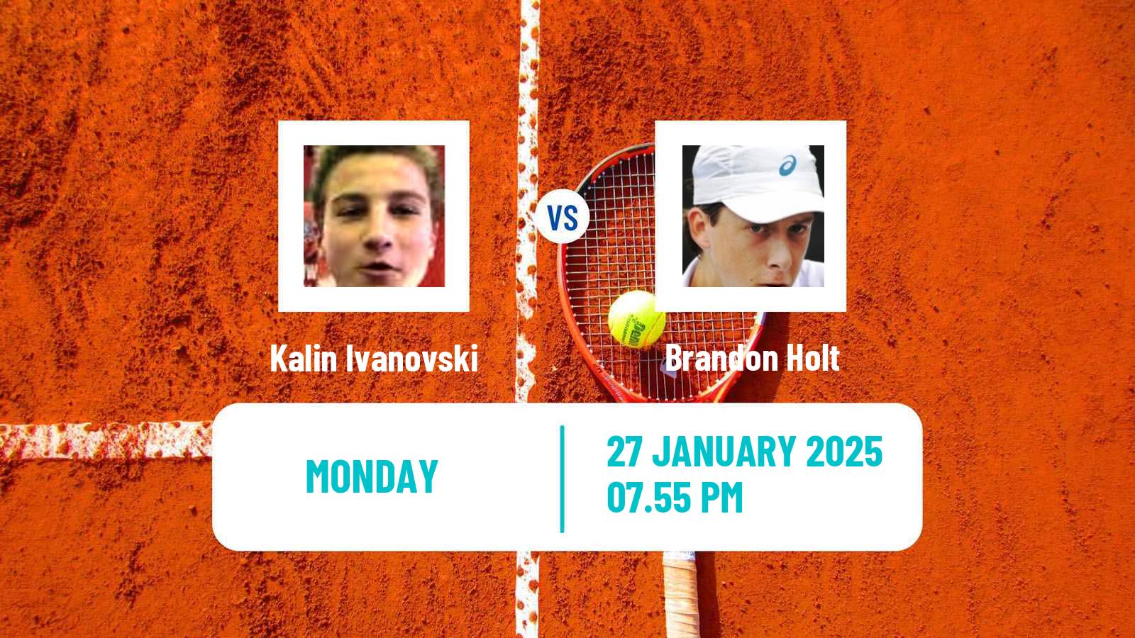 Tennis Cleveland Challenger Men Kalin Ivanovski - Brandon Holt