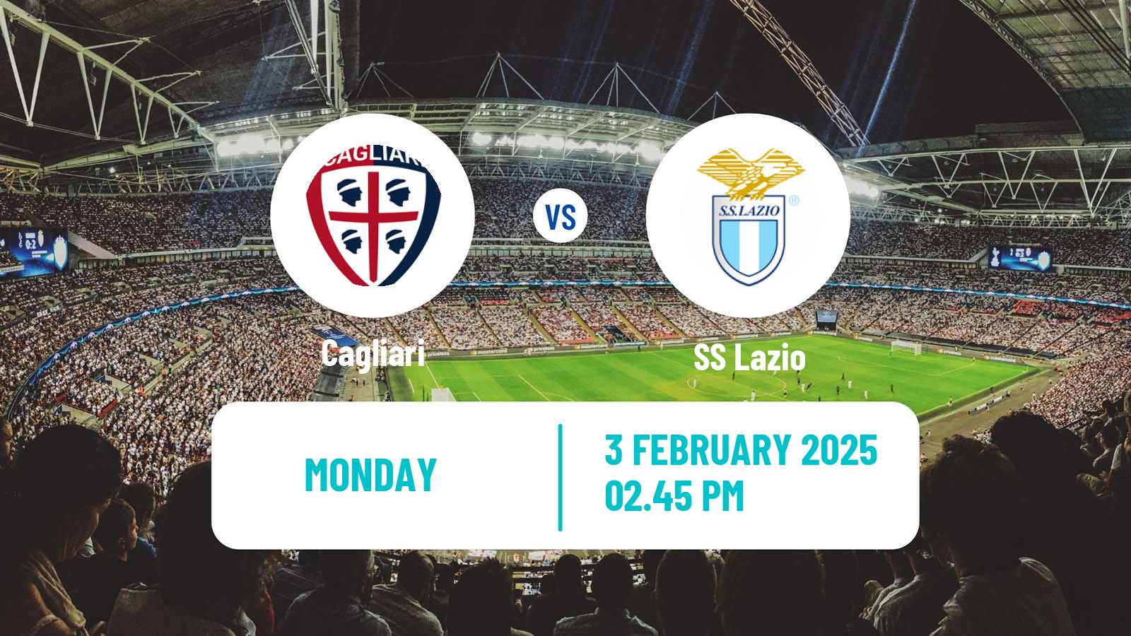 Soccer Italian Serie A Cagliari - Lazio