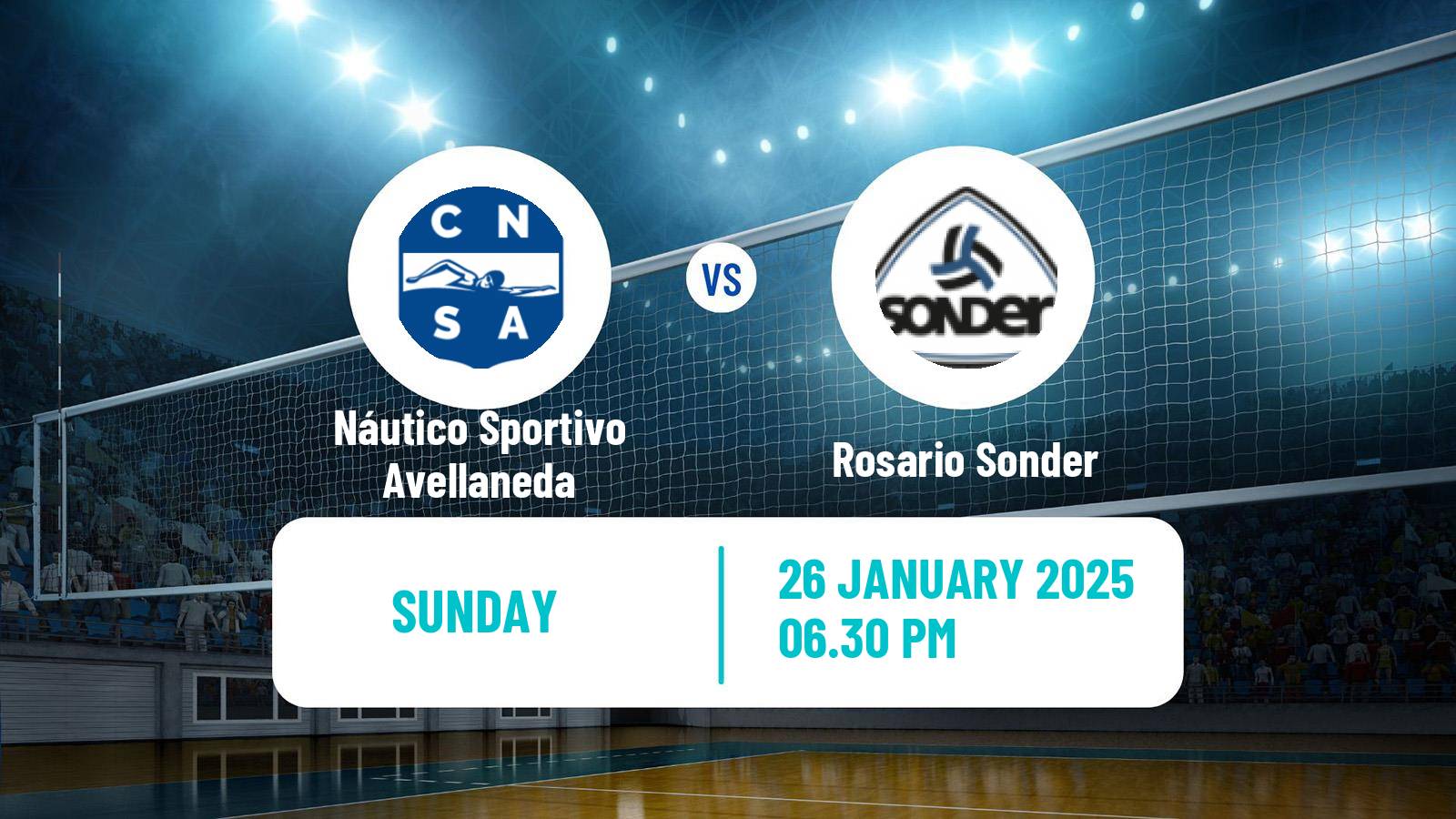 Volleyball Argentinian Liga Volleyball Women Náutico Sportivo Avellaneda - Rosario Sonder