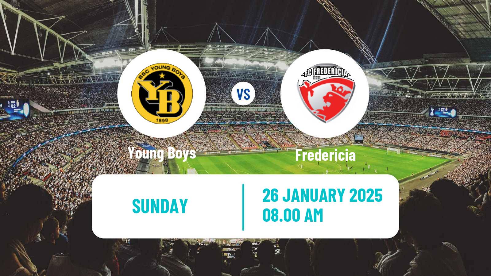 Soccer Club Friendly Young Boys - Fredericia