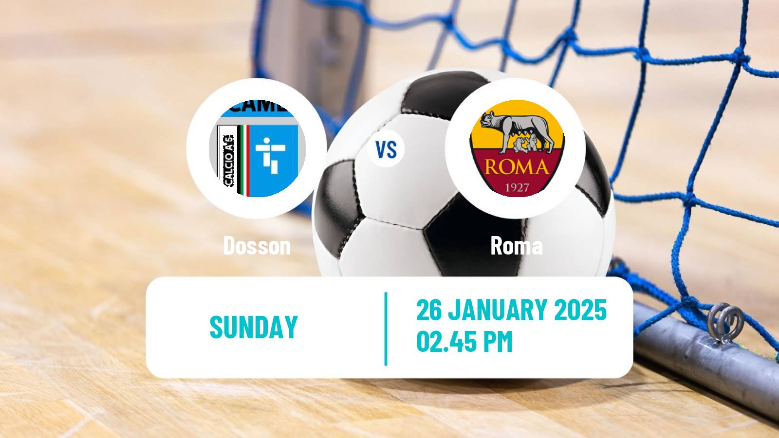 Futsal Italian Serie A Futsal Dosson - Roma