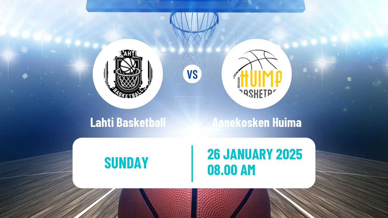 Basketball Finnish I Divisioona A Basketball Lahti Basketball - Aanekosken Huima