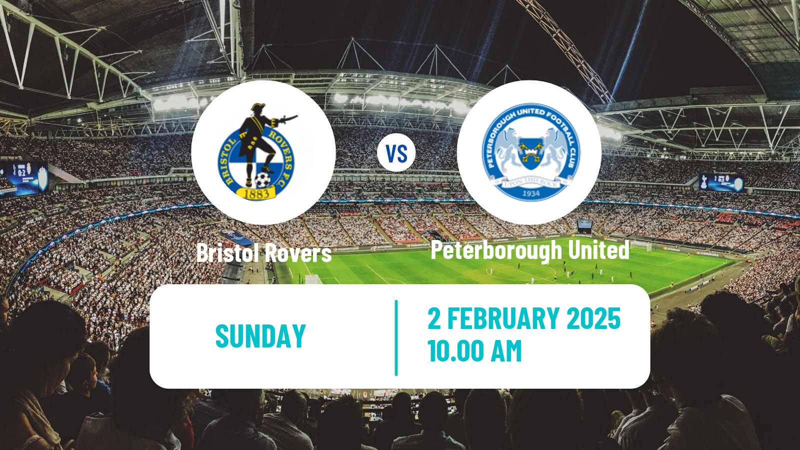 Soccer English League One Bristol Rovers - Peterborough United