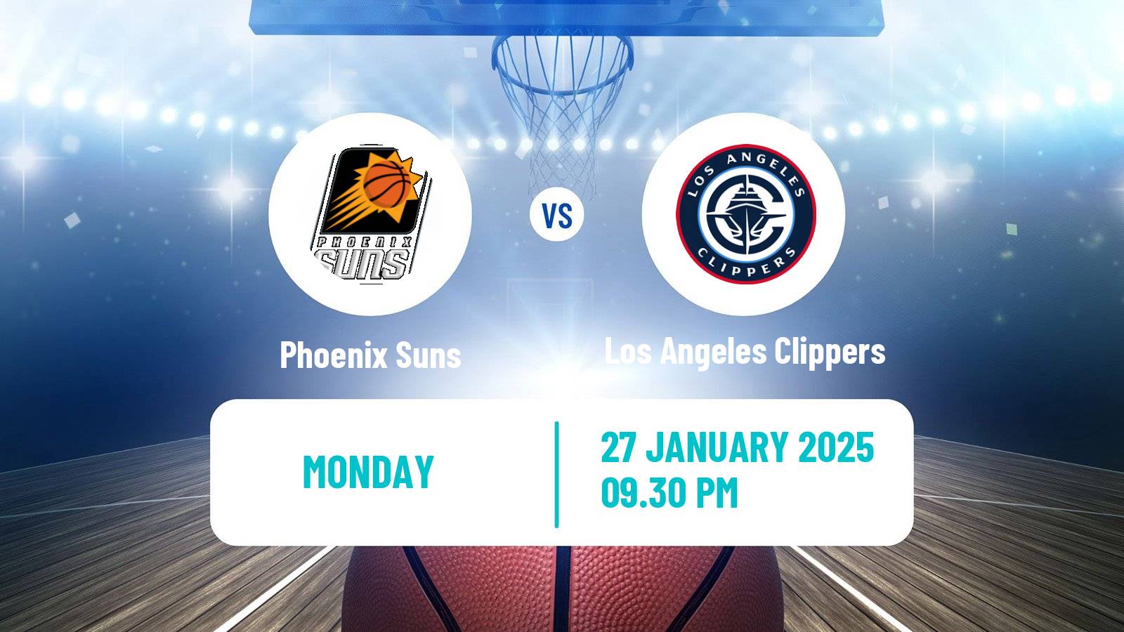 Basketball NBA Phoenix Suns - Los Angeles Clippers