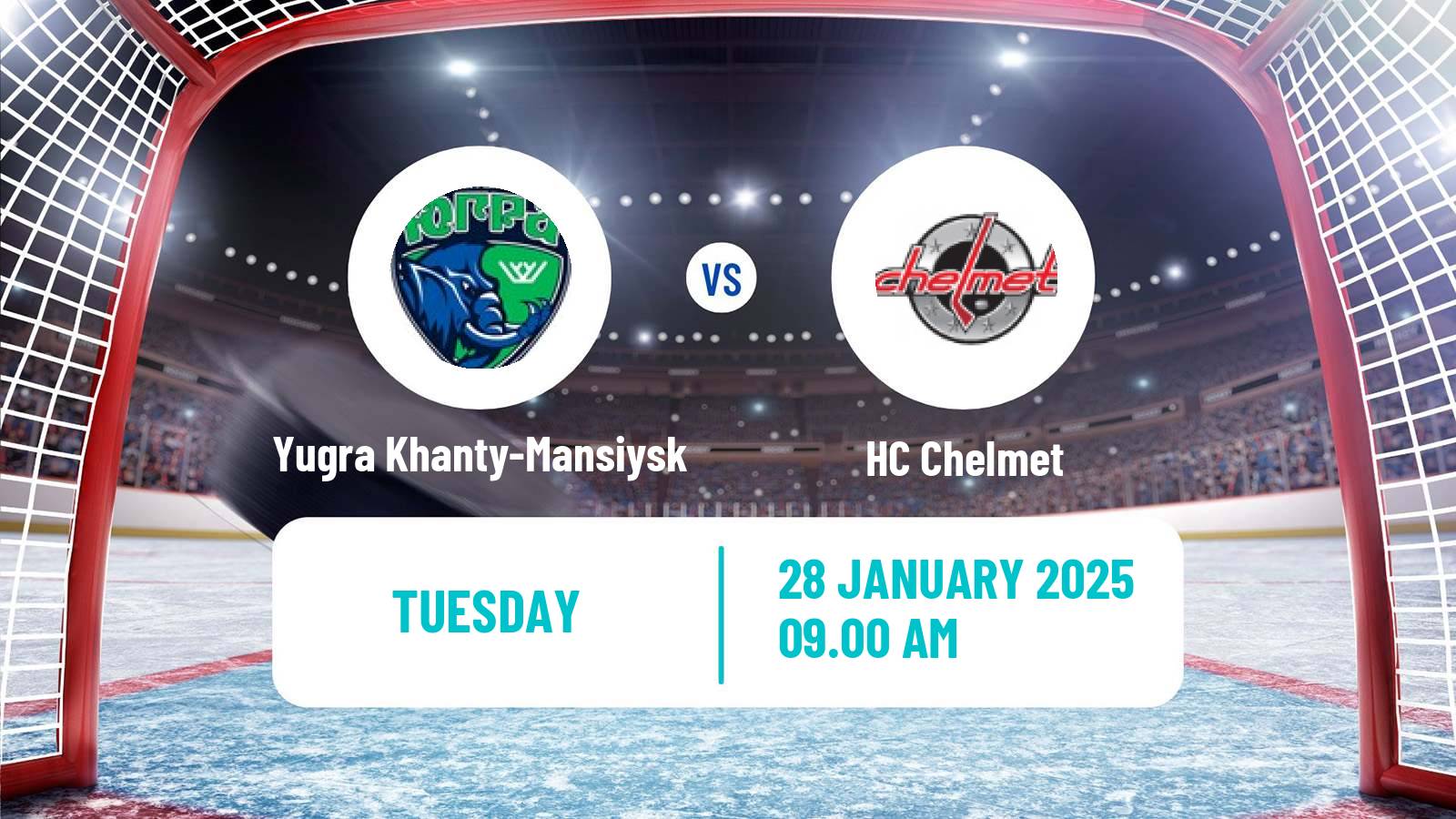 Hockey VHL Yugra Khanty-Mansiysk - Chelmet