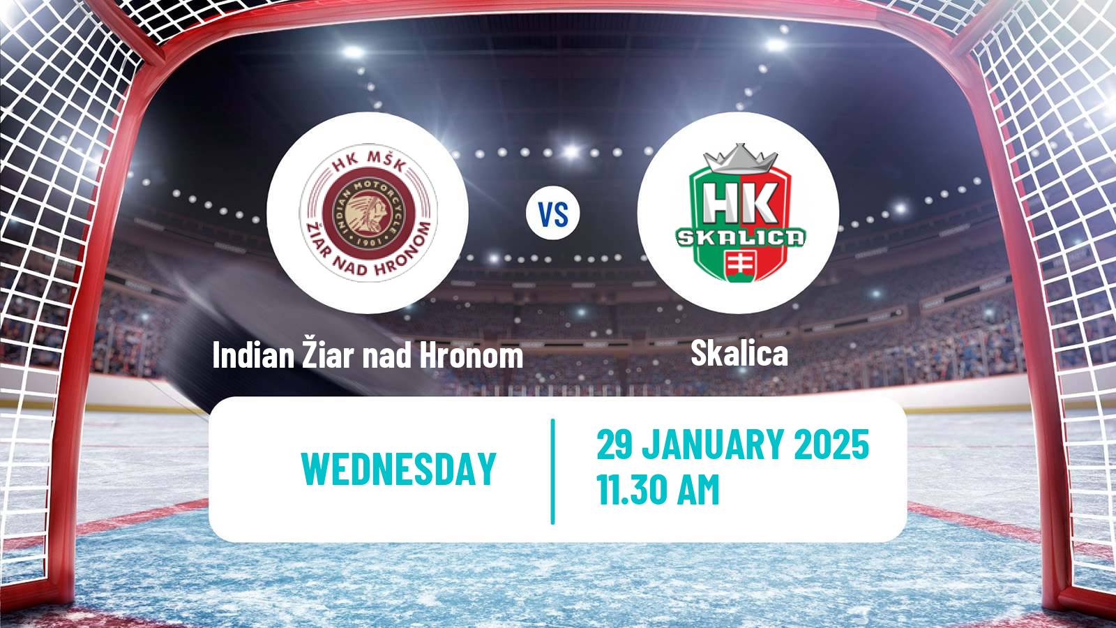 Hockey Slovak 1 Liga Hockey Indian Žiar nad Hronom - Skalica