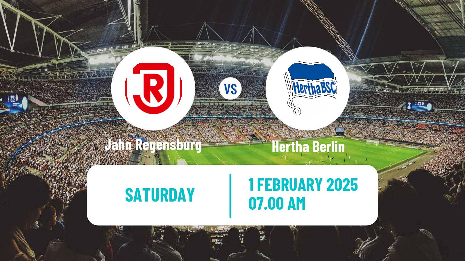 Soccer German 2 Bundesliga Jahn Regensburg - Hertha Berlin