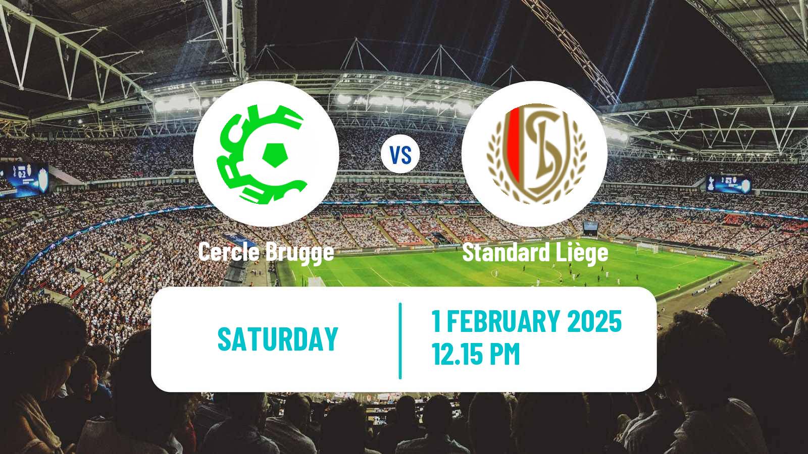 Soccer Belgian Jupiler Pro League Cercle Brugge - Standard Liège