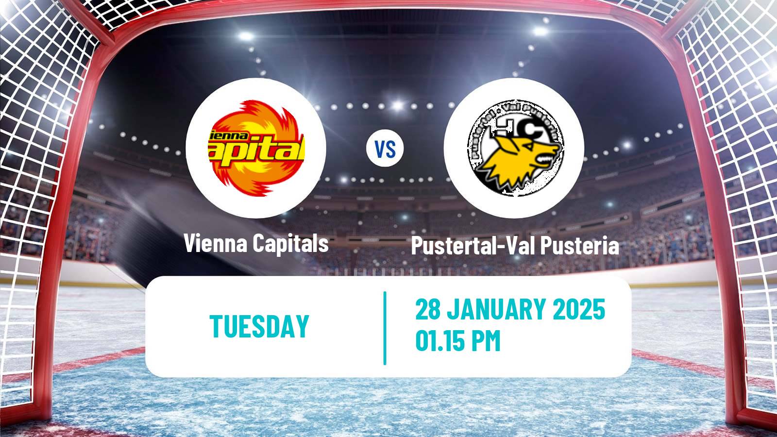 Hockey Austrian Ice Hockey League Vienna Capitals - Pustertal-Val Pusteria