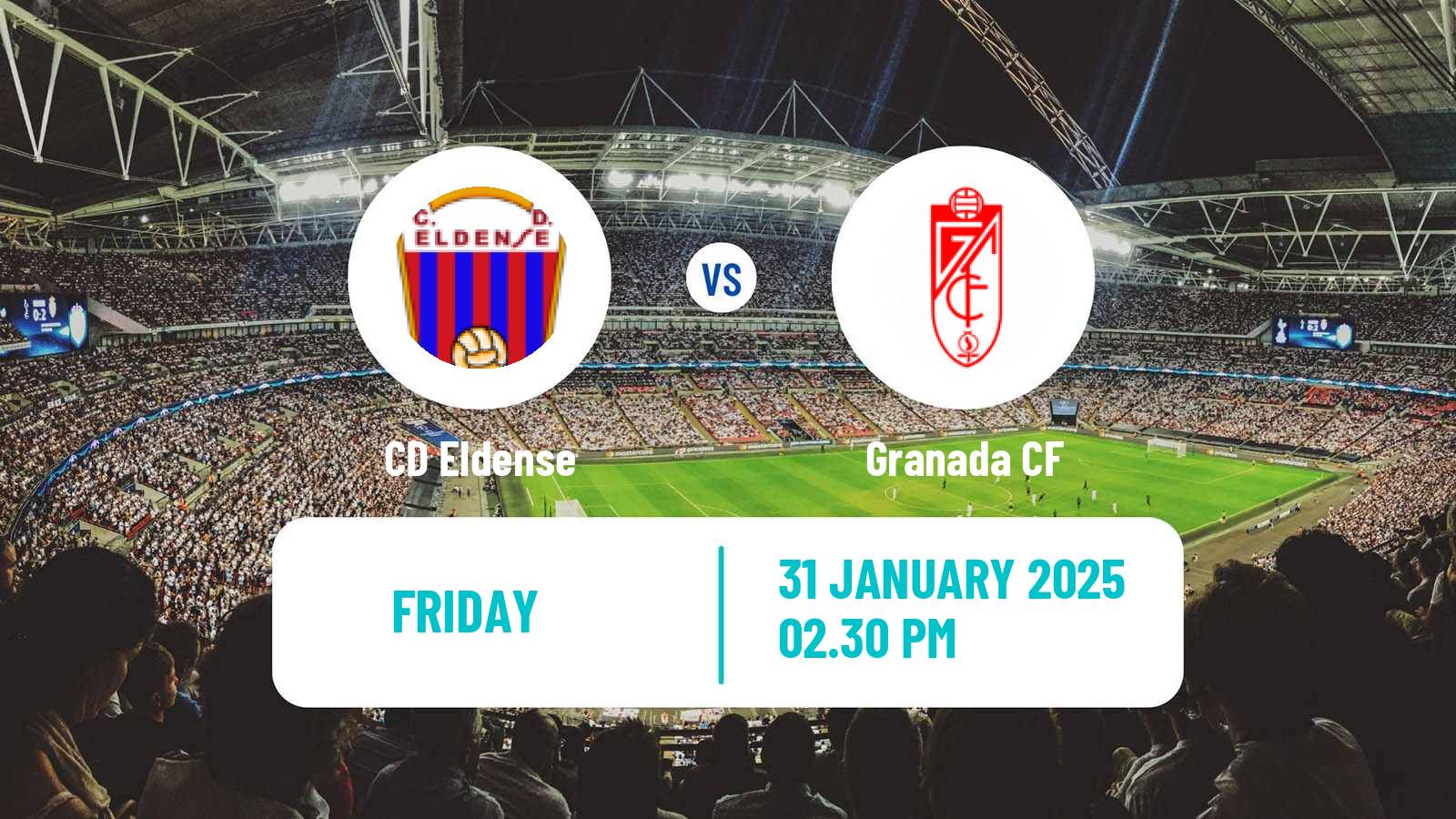 Soccer Spanish LaLiga2 Eldense - Granada