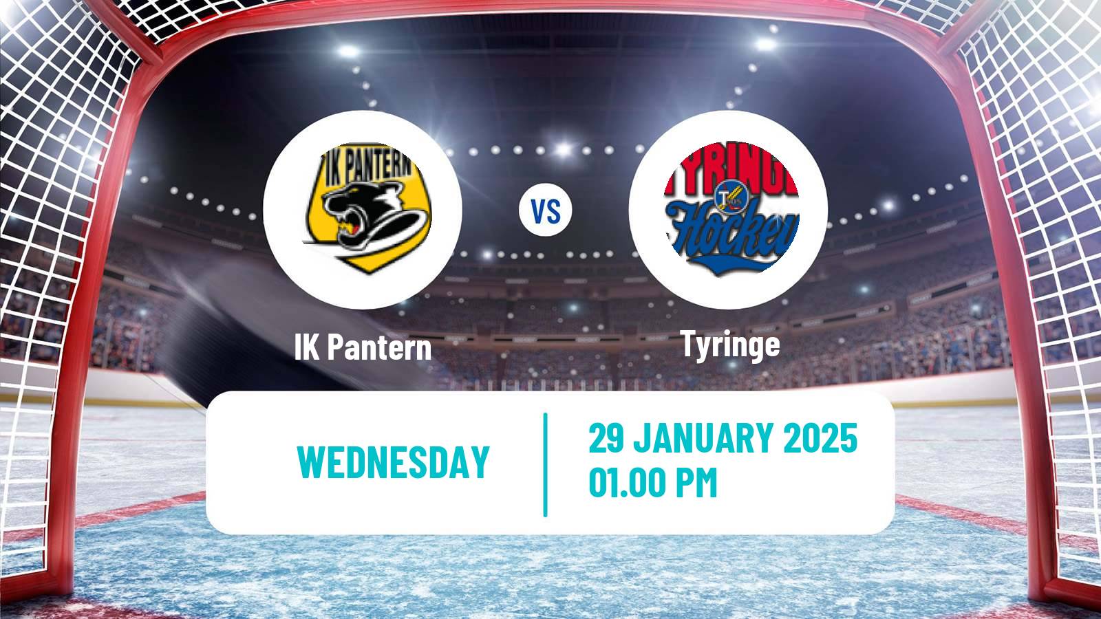 Hockey Swedish HockeyEttan Sodra Var Pantern - Tyringe