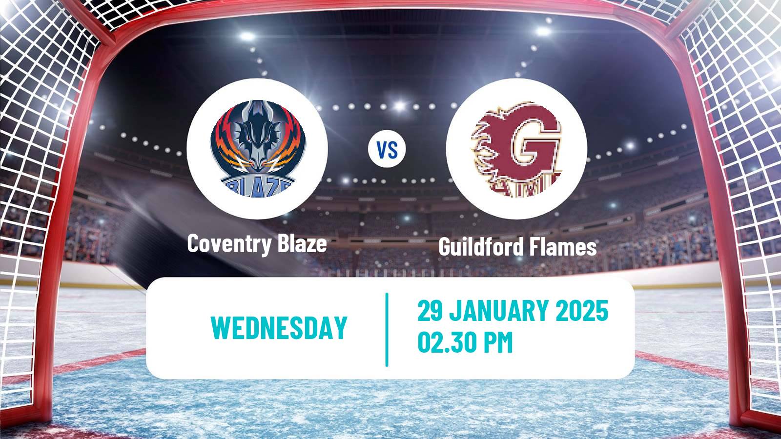 Hockey United Kingdom Elite League Coventry Blaze - Guildford Flames