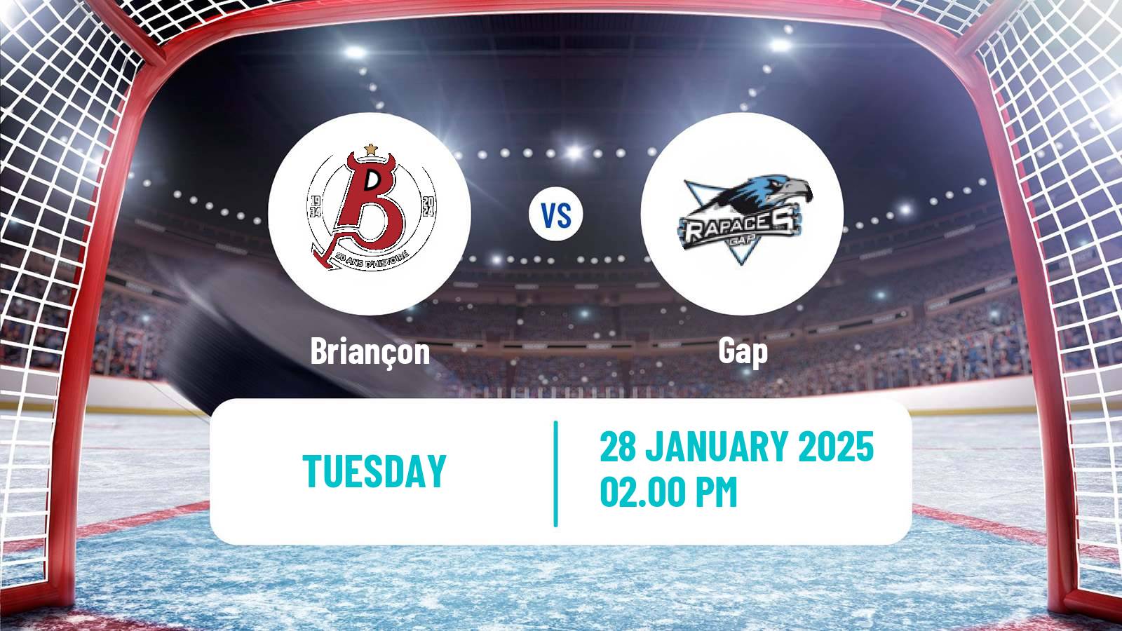 Hockey French Ligue Magnus Briançon - Gap