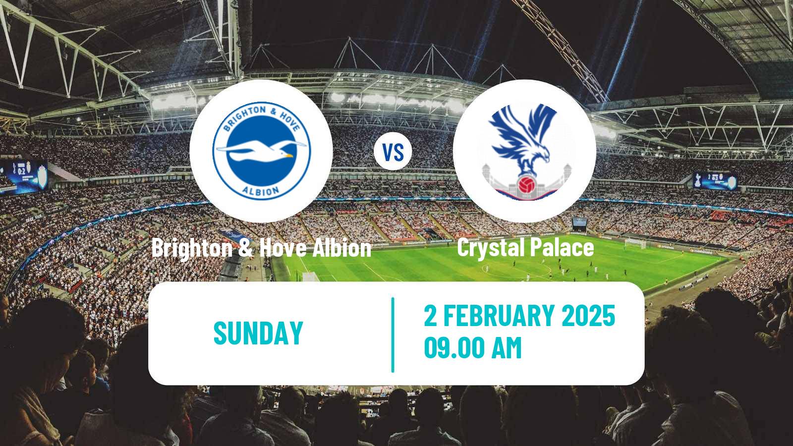 Soccer English WSL Brighton & Hove Albion - Crystal Palace