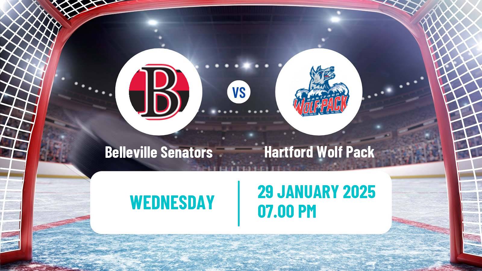 Hockey AHL Belleville Senators - Hartford Wolf Pack