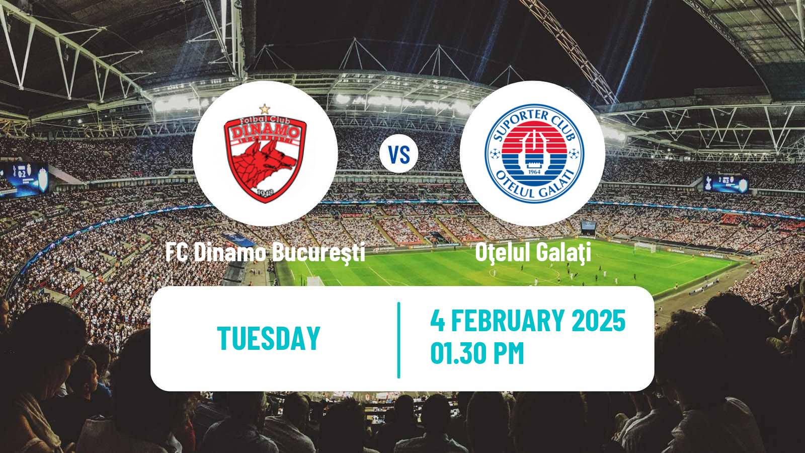 Soccer Romanian Liga 1 FC Dinamo Bucureşti - Oţelul Galaţi