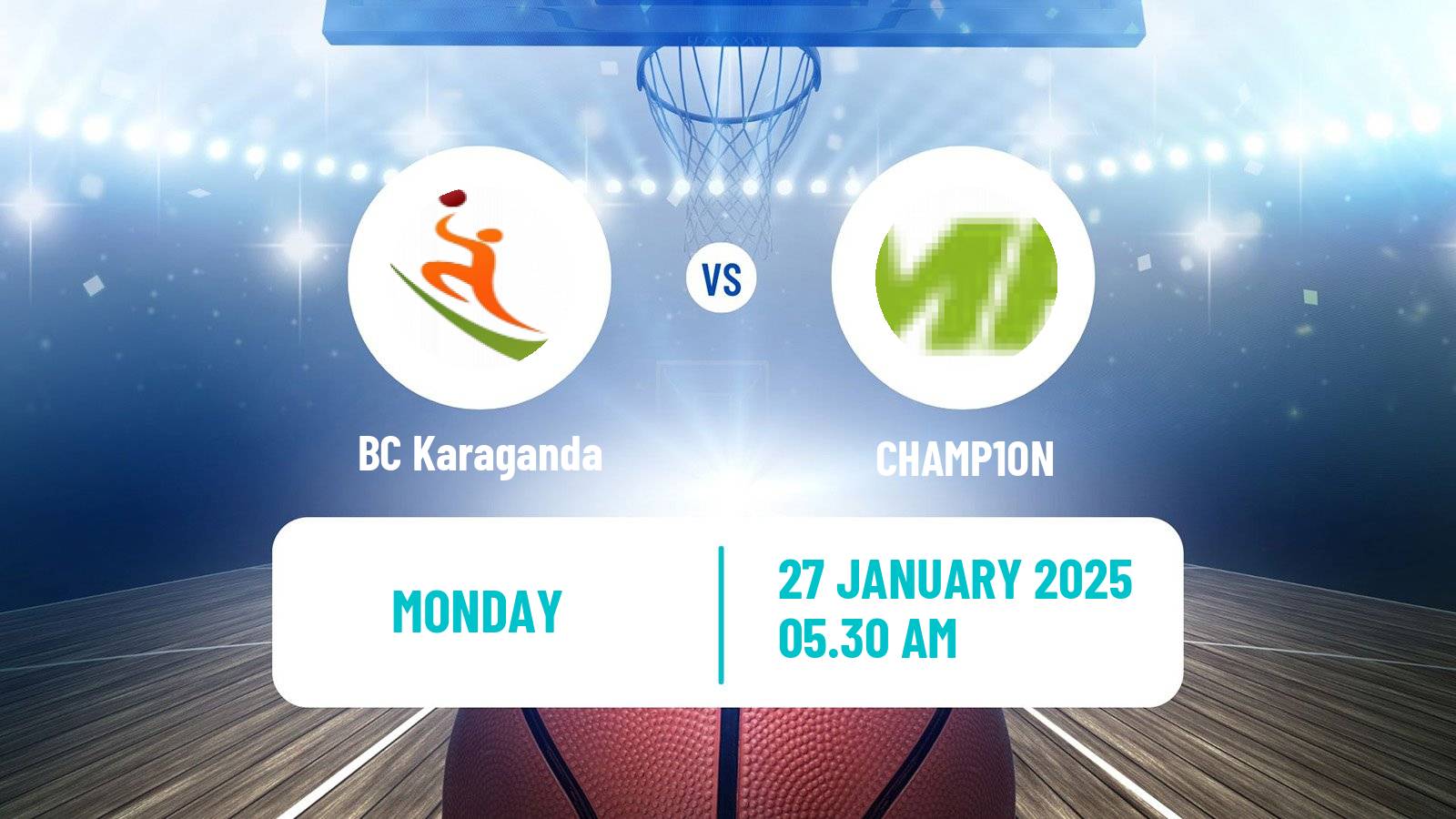 Basketball Kazakh Higher League Basketball Karaganda - CHAMP1ON