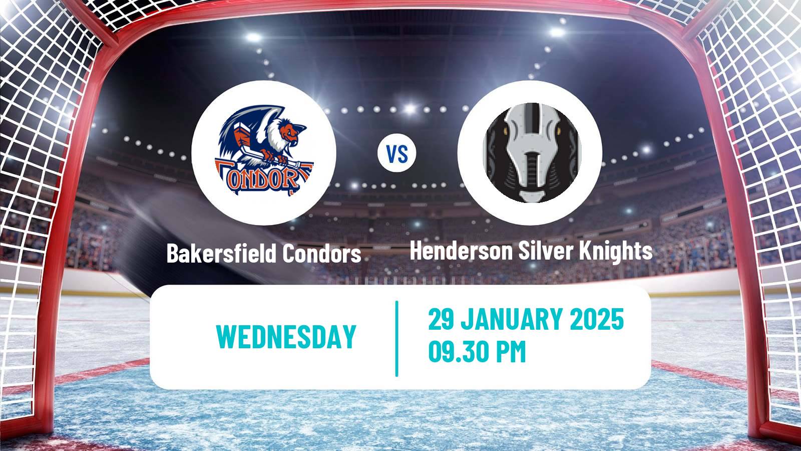 Hockey AHL Bakersfield Condors - Henderson Silver Knights