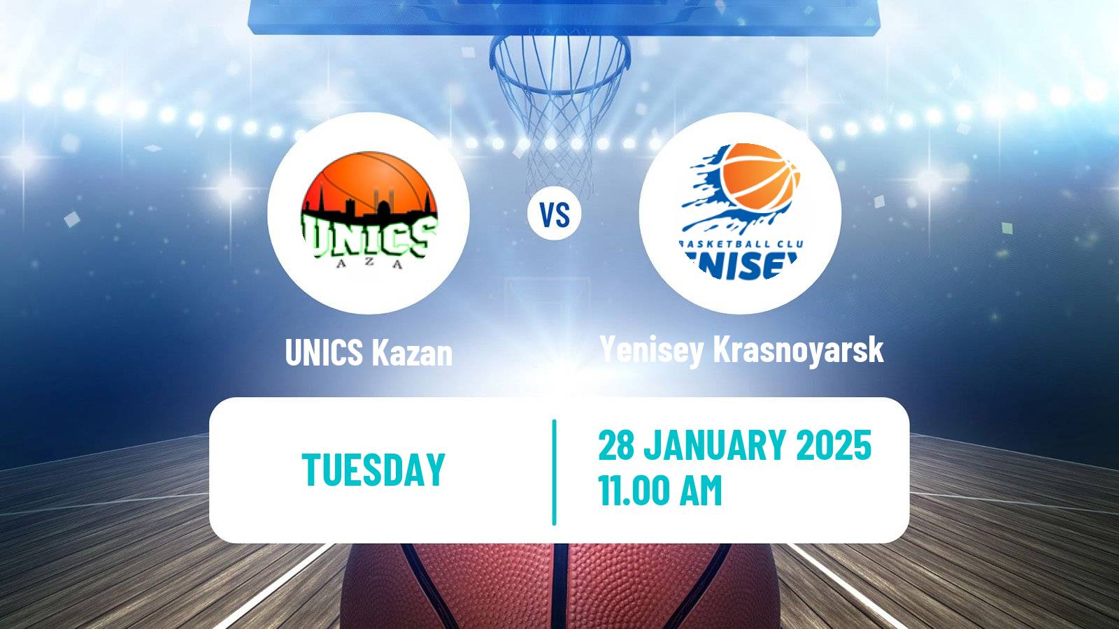 Basketball VTB United League UNICS - Yenisey Krasnoyarsk