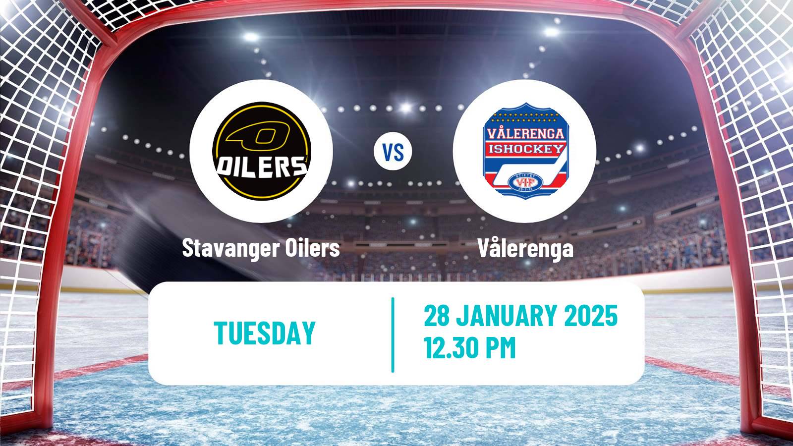 Hockey Norwegian Ligaen Hockey Stavanger Oilers - Vålerenga