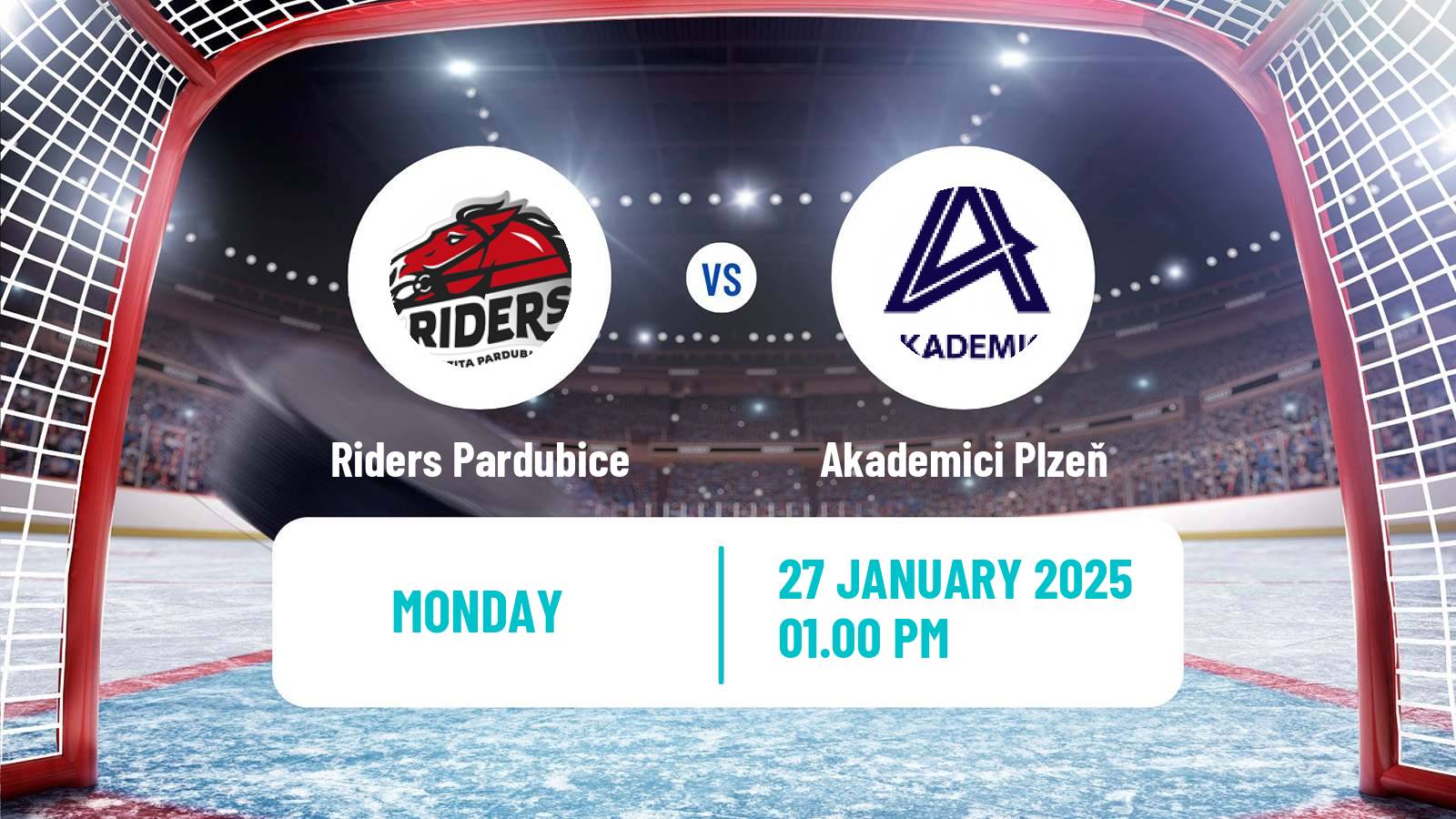 Hockey Czech ULLH Riders Pardubice - Akademici Plzeň