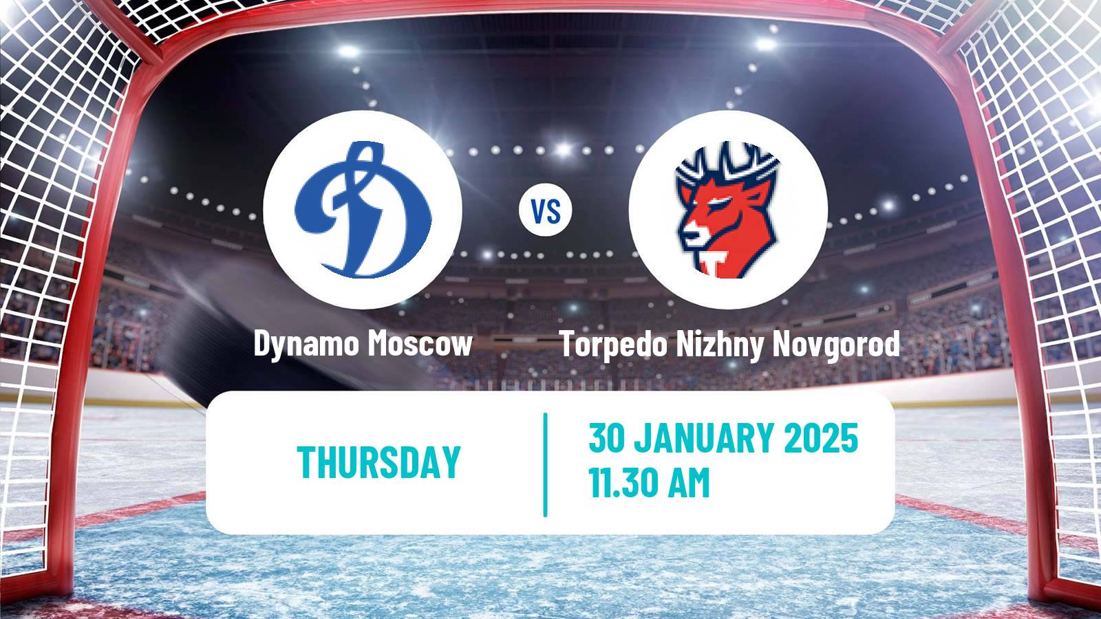 Hockey KHL Dynamo Moscow - Torpedo Nizhny Novgorod