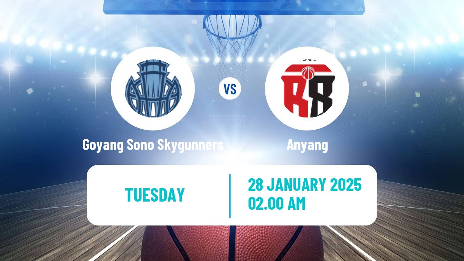 Basketball KBL Goyang Sono Skygunners - Anyang