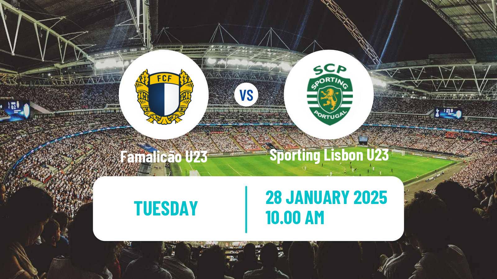 Soccer Portuguese Liga Revelacao U23 Famalicão U23 - Sporting Lisbon U23