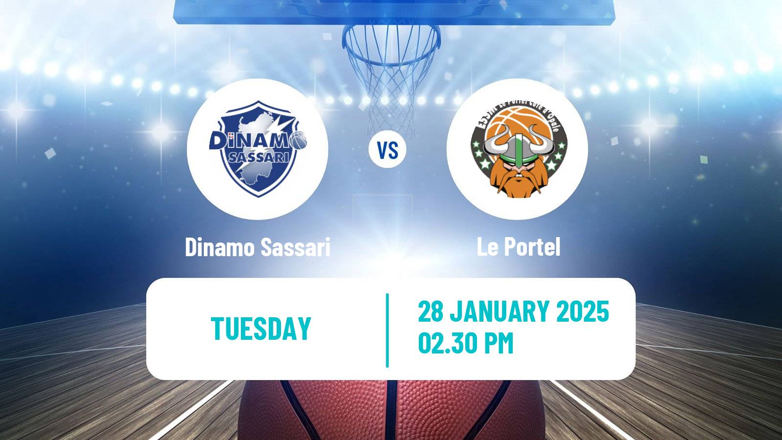 Basketball FIBA Europe Cup Dinamo Sassari - Le Portel