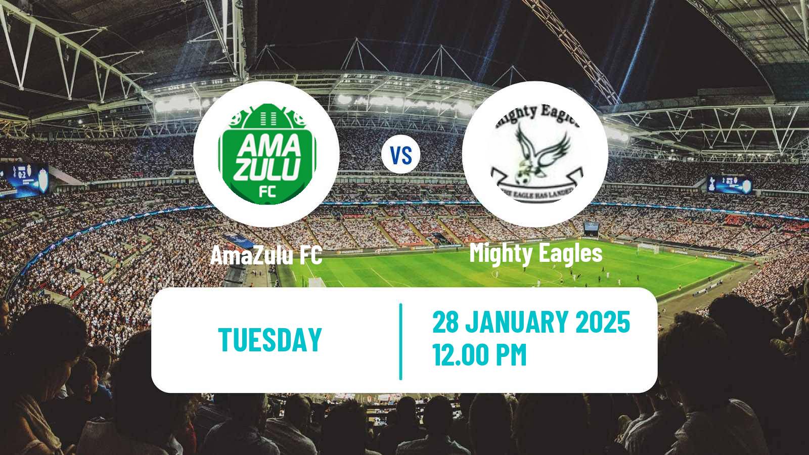 Soccer South African Nedbank Cup AmaZulu - Mighty Eagles