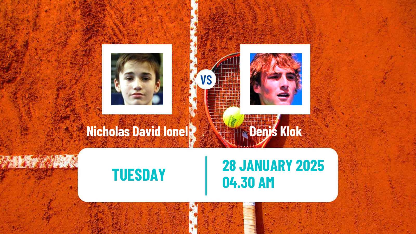 Tennis ITF M25 Antalya Men Nicholas David Ionel - Denis Klok