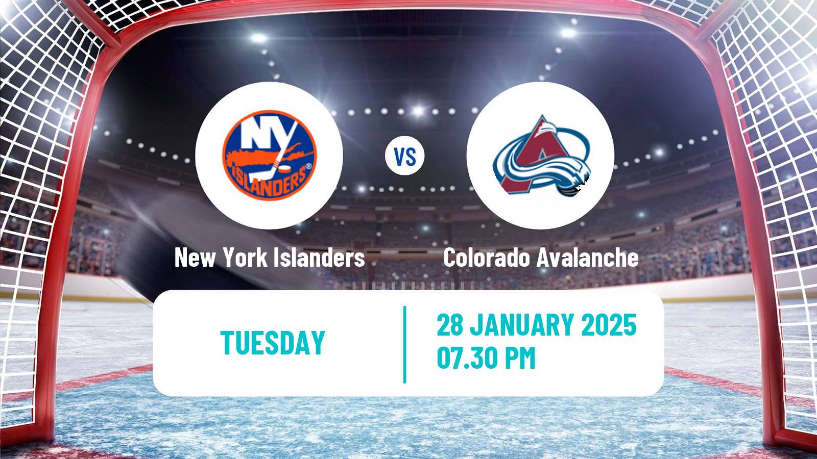 Hockey NHL New York Islanders - Colorado Avalanche