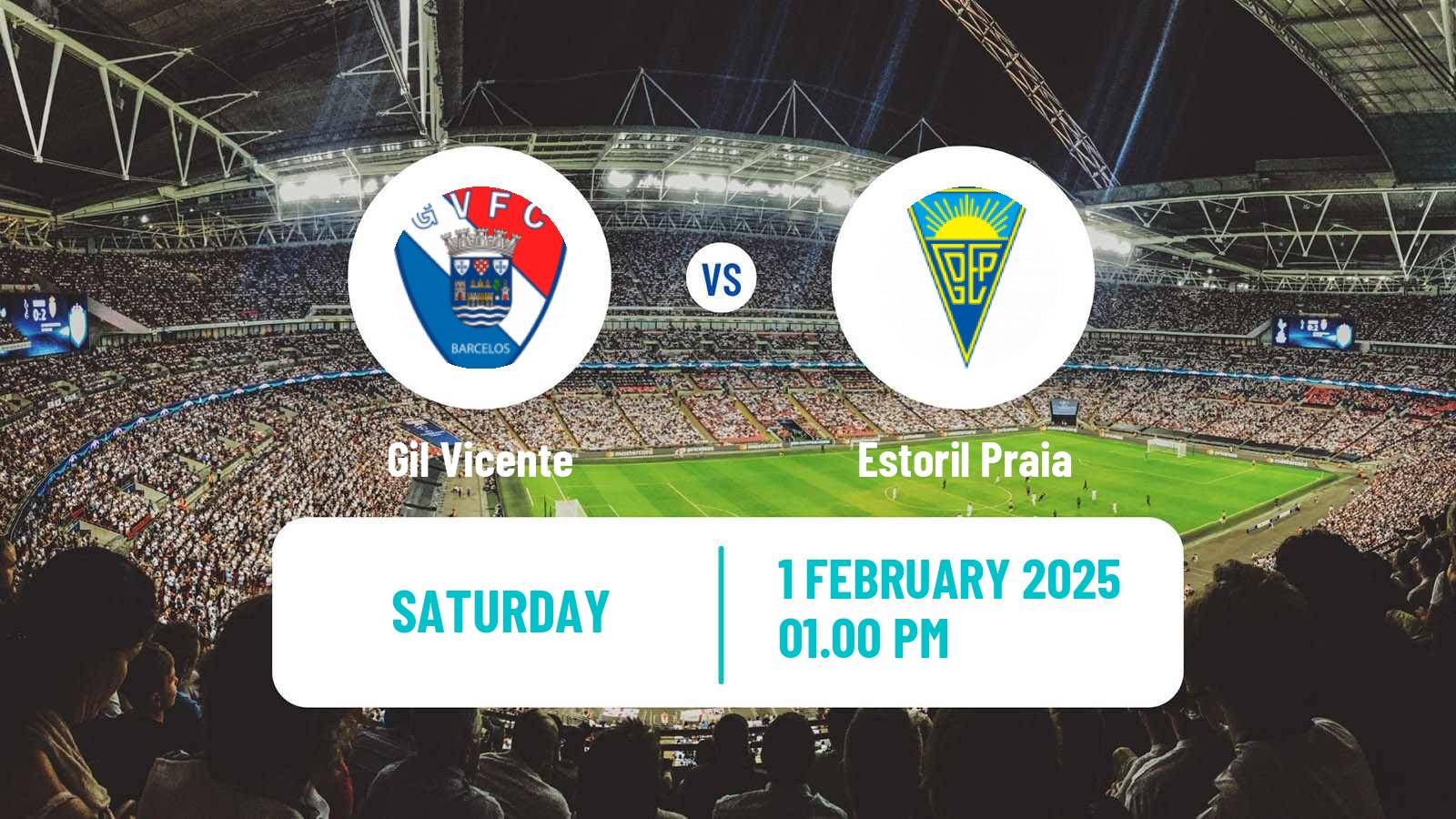 Soccer Liga Portugal Gil Vicente - Estoril Praia