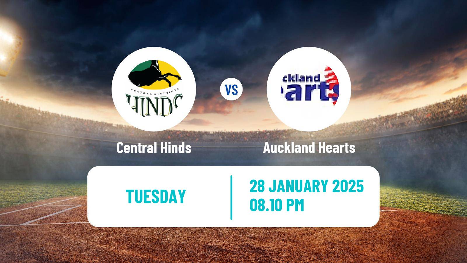 Cricket Super Smash Women Central Hinds - Auckland Hearts