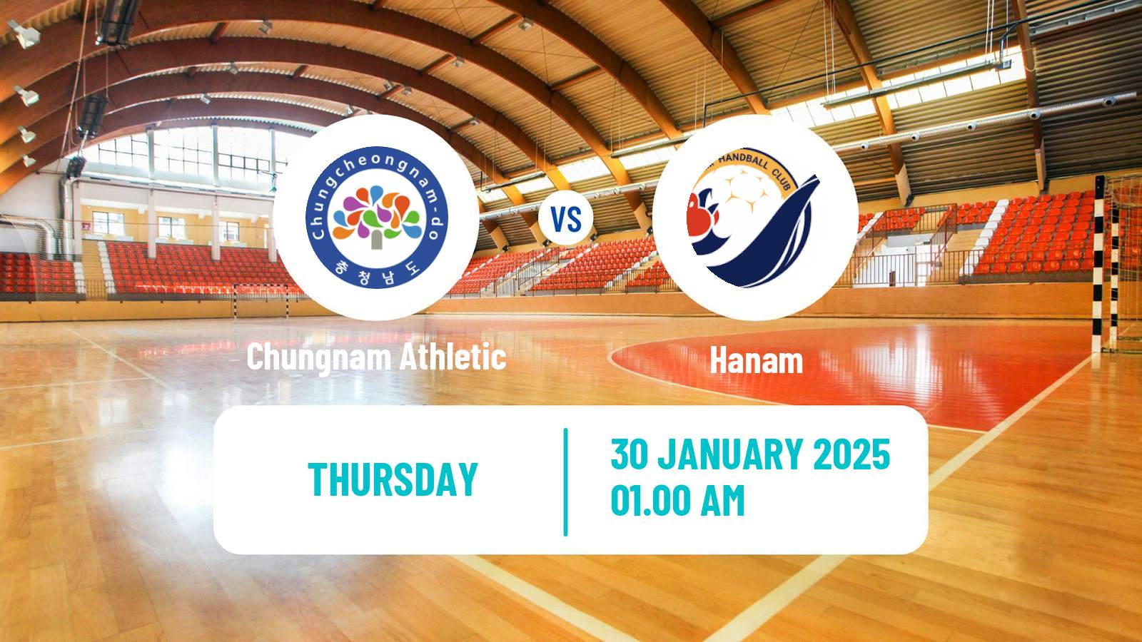 Handball South Korean 1st League Handball Chungnam Athletic - Hanam