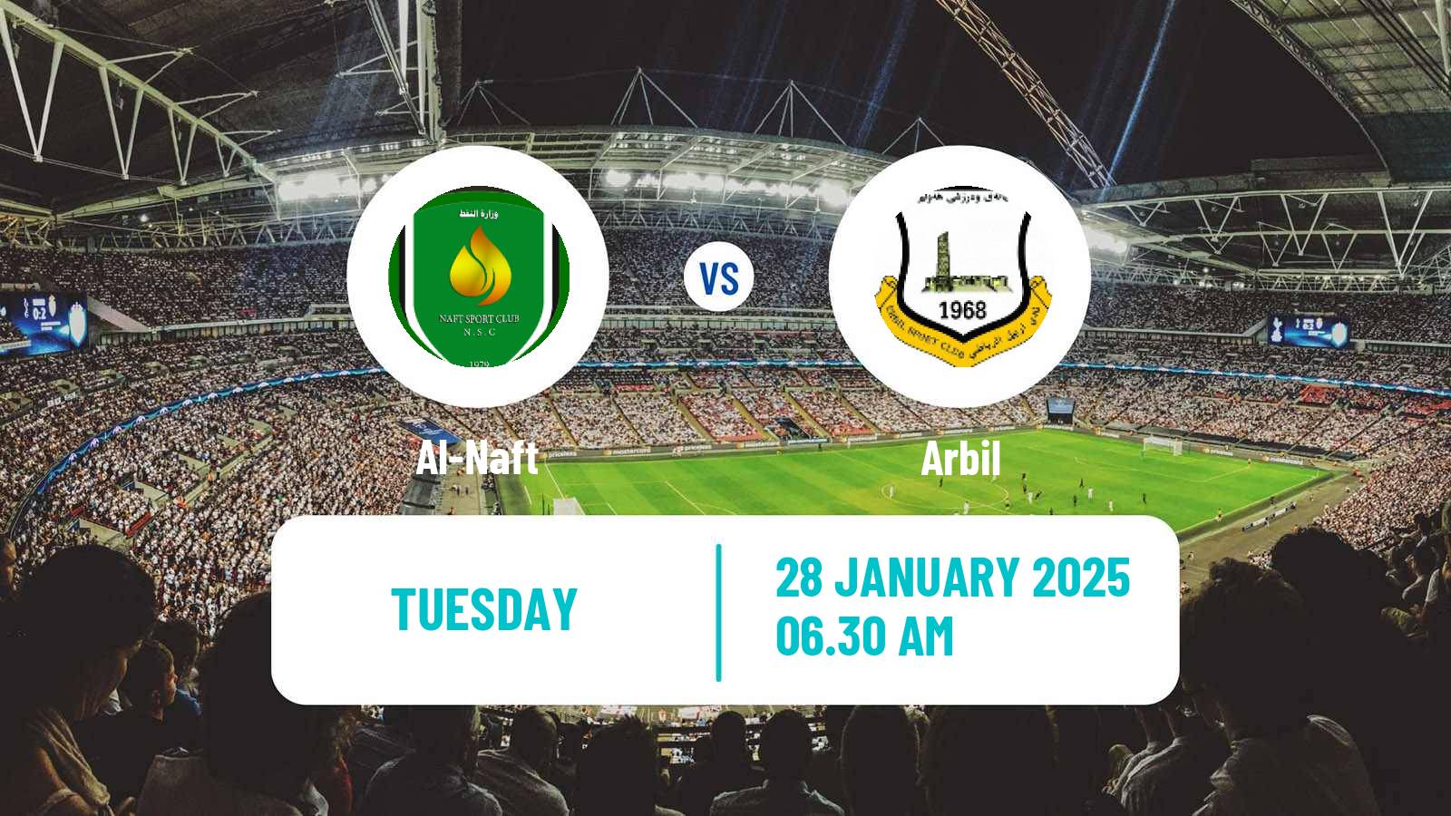 Soccer Iraqi Premier League Al-Naft - Arbil