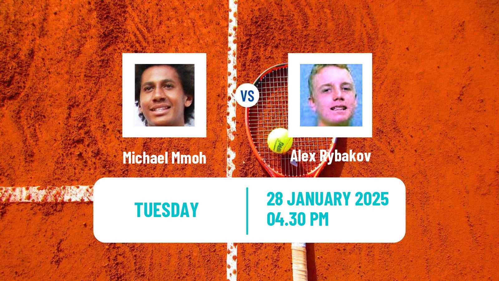 Tennis Cleveland Challenger Men Michael Mmoh - Alex Rybakov