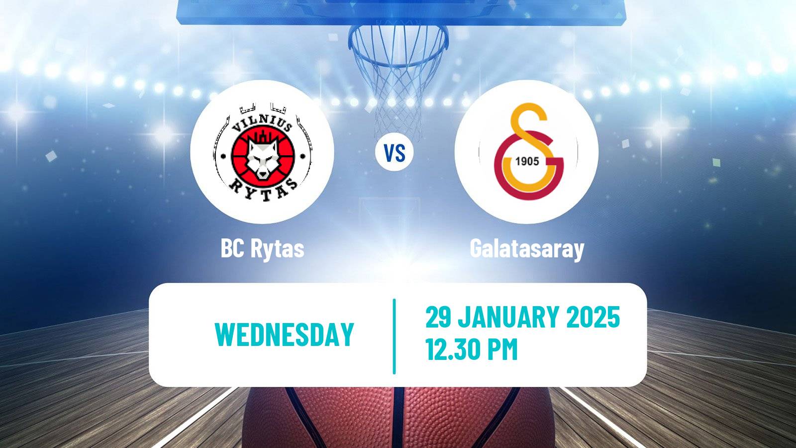 Basketball Champions League Basketball Rytas - Galatasaray