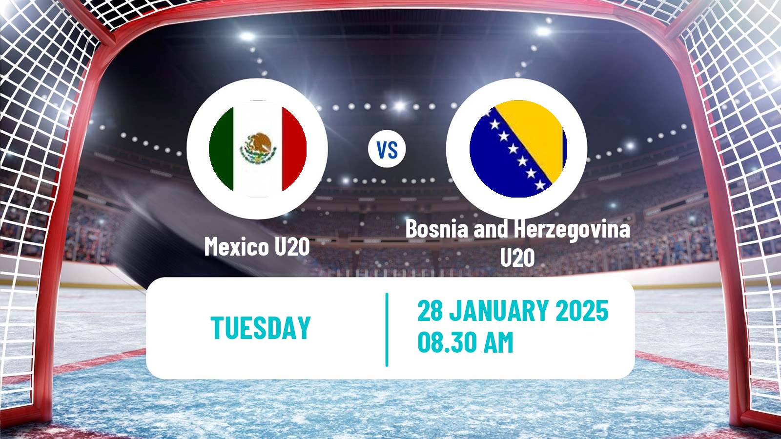 Hockey IIHF World U20 Championship IIIA Mexico U20 - Bosnia and Herzegovina U20