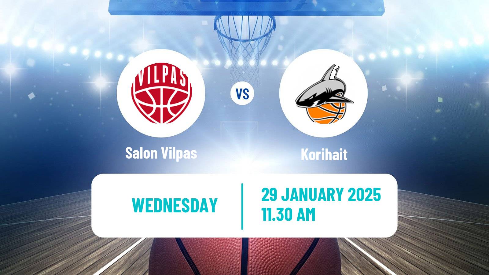 Basketball Finnish Korisliiga Salon Vilpas - Korihait