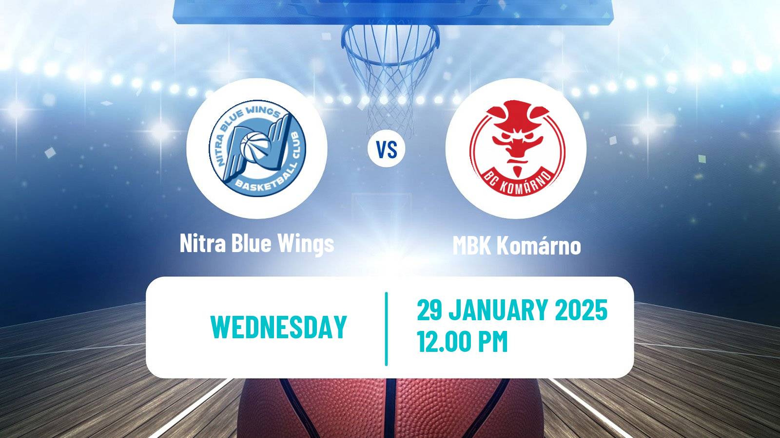 Basketball Slovak Extraliga Basketball Nitra Blue Wings - Komárno