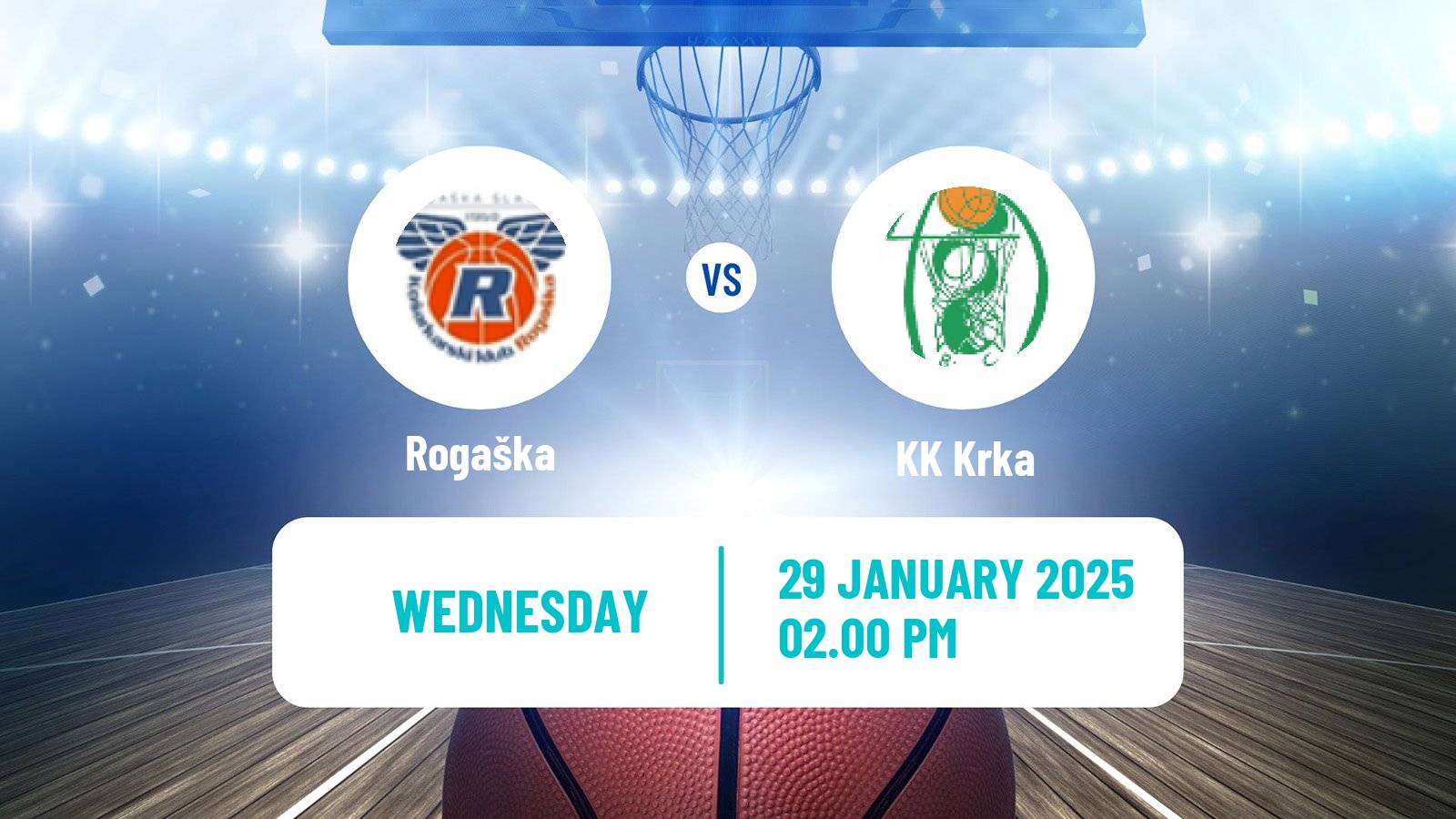 Basketball Slovenian Liga Basketball Rogaška - Krka