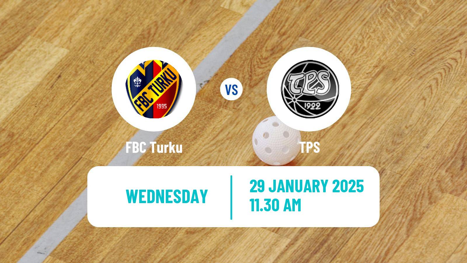 Floorball Finnish F-Liiga Turku - TPS