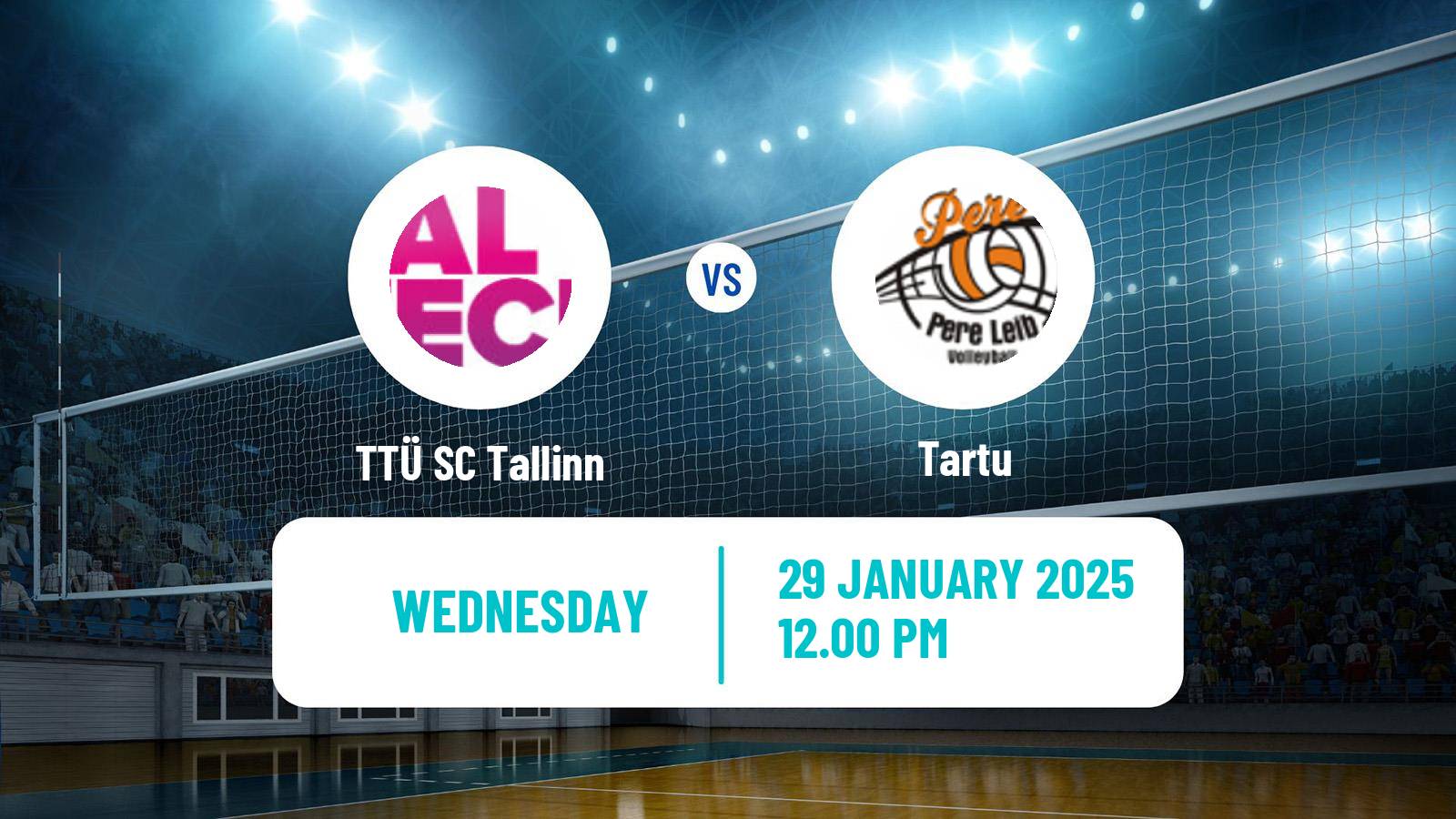 Volleyball Baltic League Volleyball TTÜ SC Tallinn - Tartu