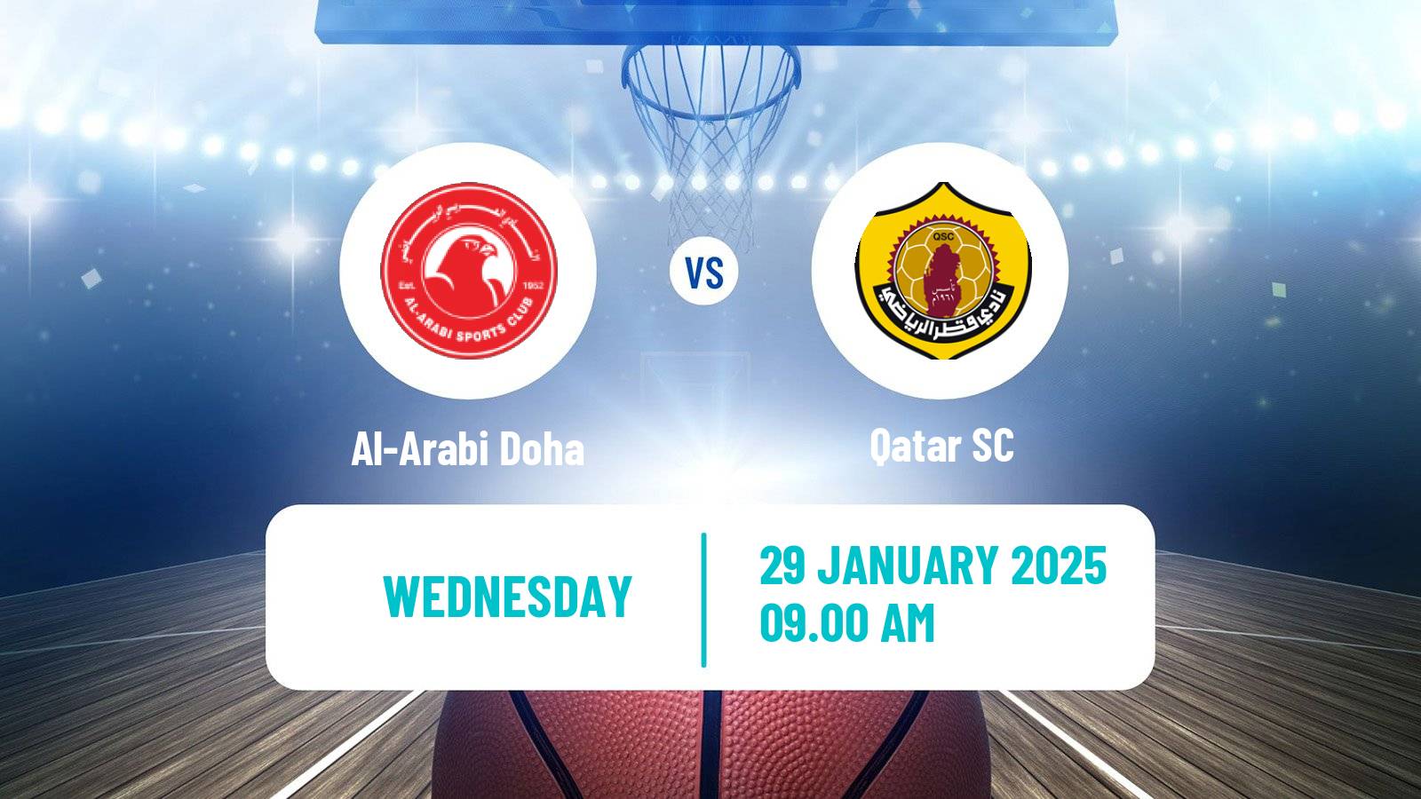 Basketball Qatar Basketball League Al-Arabi Doha - Qatar SC