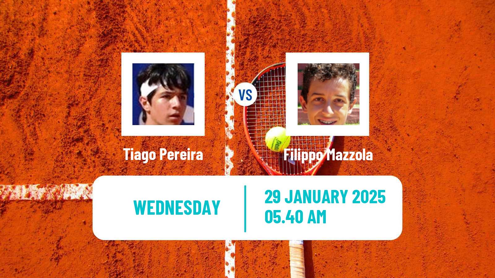 Tennis ITF M15 Monastir 4 Men Tiago Pereira - Filippo Mazzola