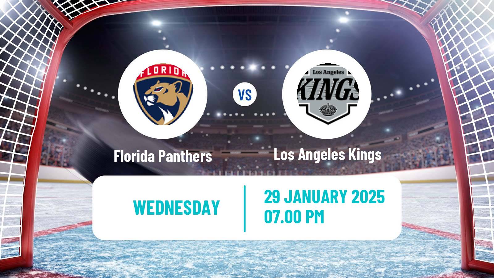 Hockey NHL Florida Panthers - Los Angeles Kings